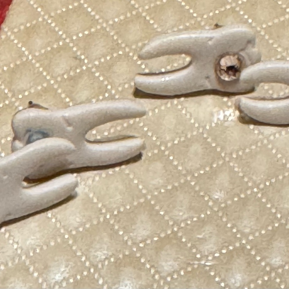 2 Pairs of Teeth Earrings